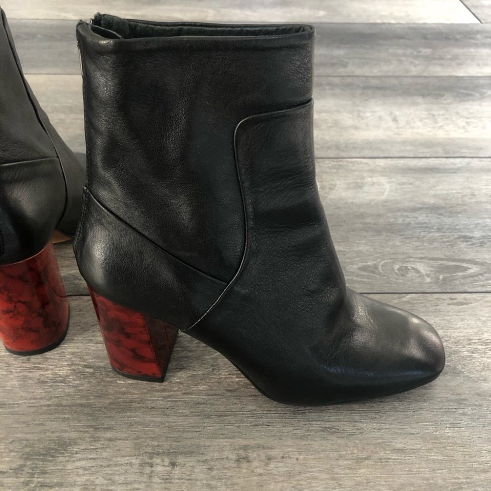 TOPSHOP genuine leather booties size 37 - Picture 3 of 7
